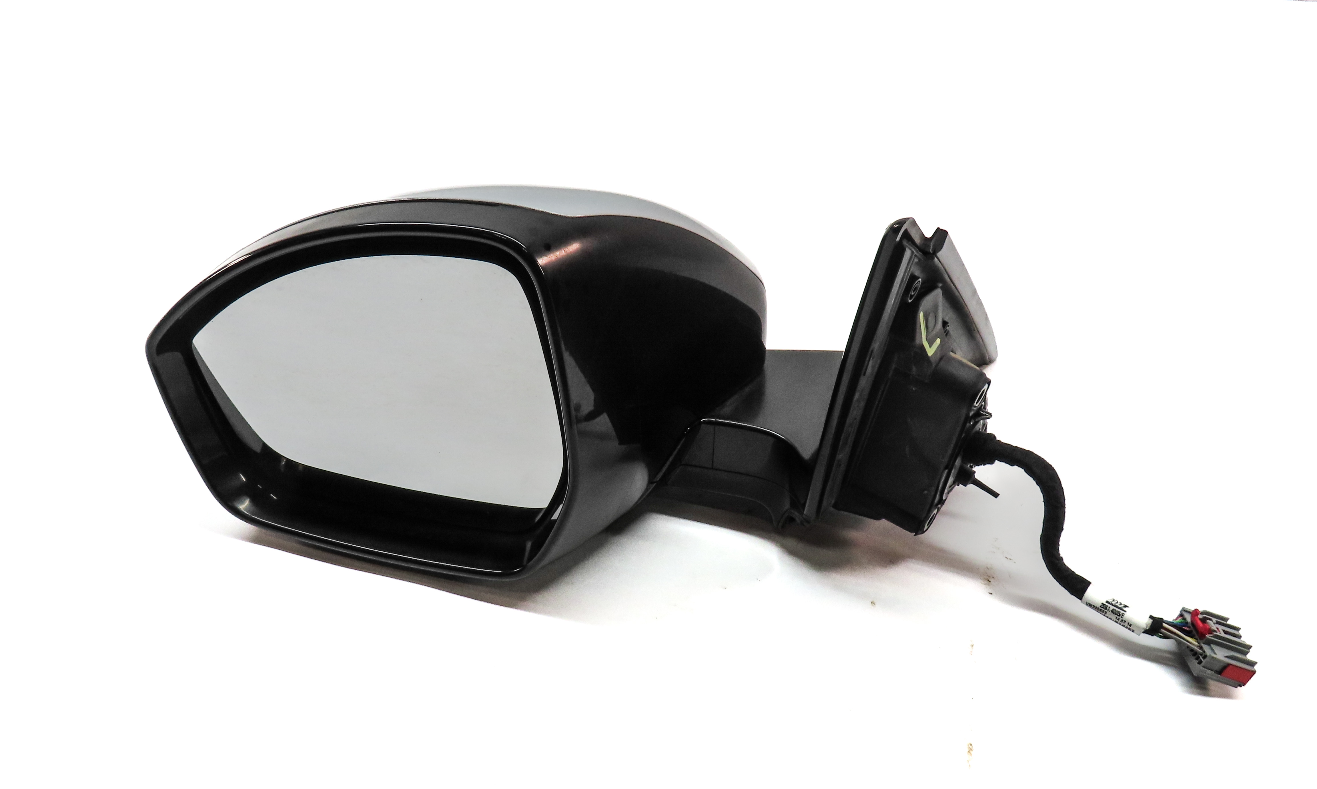 2014-2019 RANGE ROVER EVOQUE (L538) LEFT P-FOLD HEATED DOOR MIRROR (SILVER) — exact item pictured